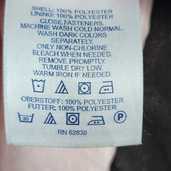 LAND'S END Brown Jacket Size Medium - Picture 6 of 6